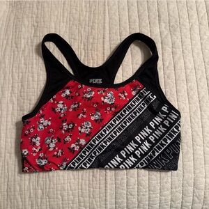 Floral PINK Sports Bra